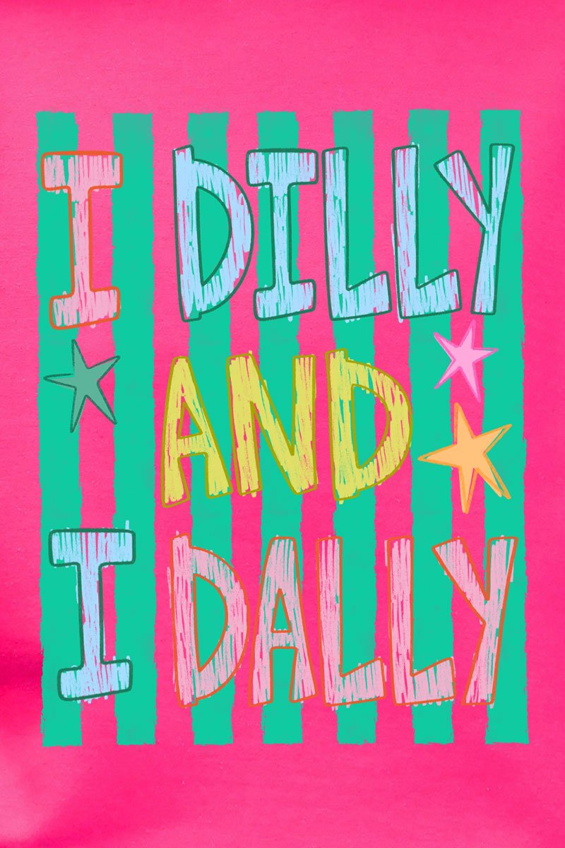 I Dilly & I Dally Heavy Blend Crew Sweatshirt - Wholesale Accessory Market