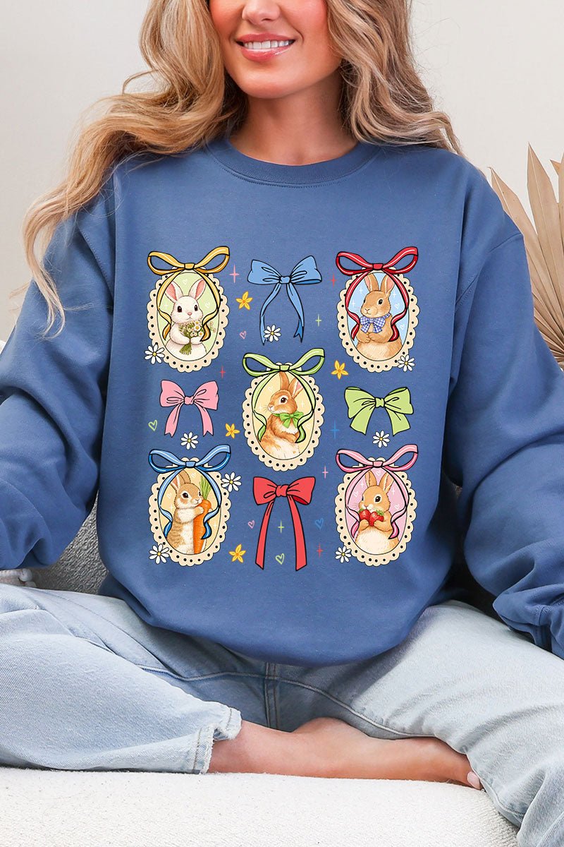 Bunny Meadow Heavy Blend Crew Sweatshirt - Wholesale Accessory Market