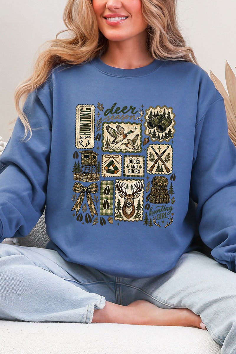 Ducks And Bucks Heavy Blend Crew Sweatshirt - Wholesale Accessory Market