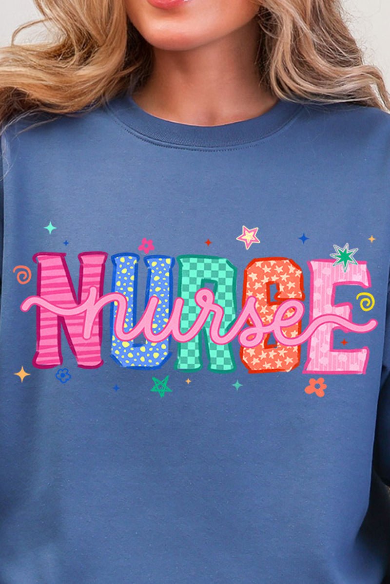 Nurse Energy Heavy Blend Crew Sweatshirt - Wholesale Accessory Market