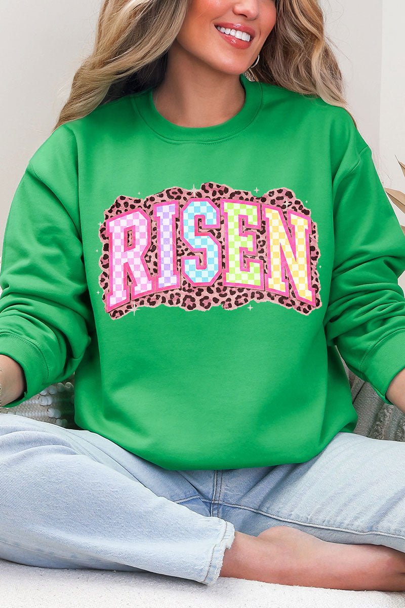 Risen In Color Heavy Blend Crew Sweatshirt - Wholesale Accessory Market