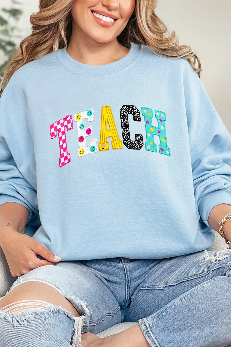 Brushstrokes & Bright Minds Heavy Blend Crew Sweatshirt - Wholesale Accessory Market