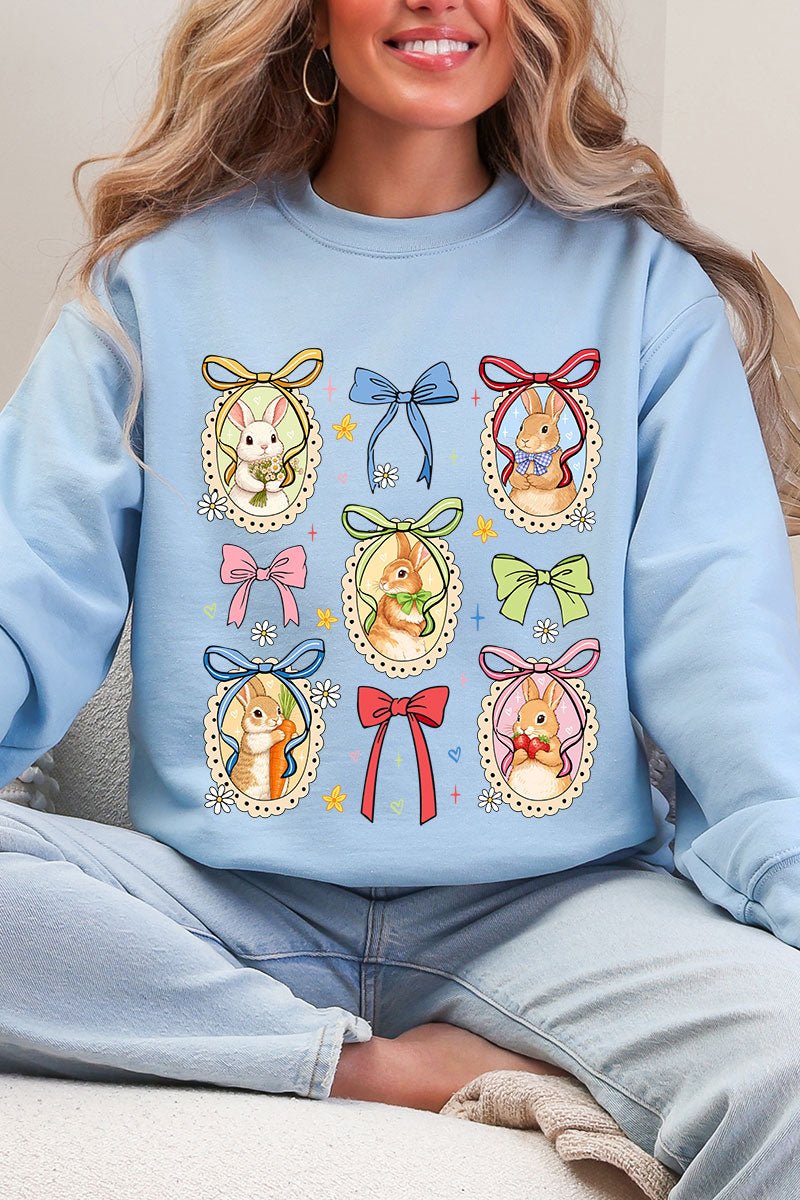 Bunny Meadow Heavy Blend Crew Sweatshirt - Wholesale Accessory Market