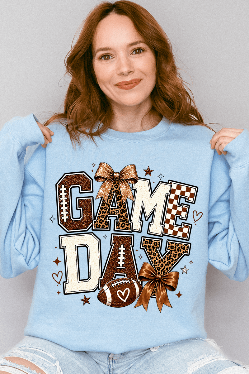 Game Day Spirit Heavy Blend Crew Sweatshirt - Wholesale Accessory Market