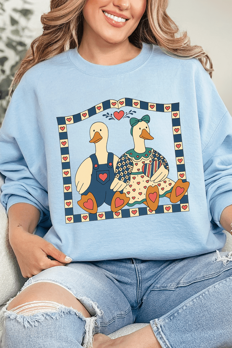 Gooseberry Love Heavy Blend Crew Sweatshirt - Wholesale Accessory Market