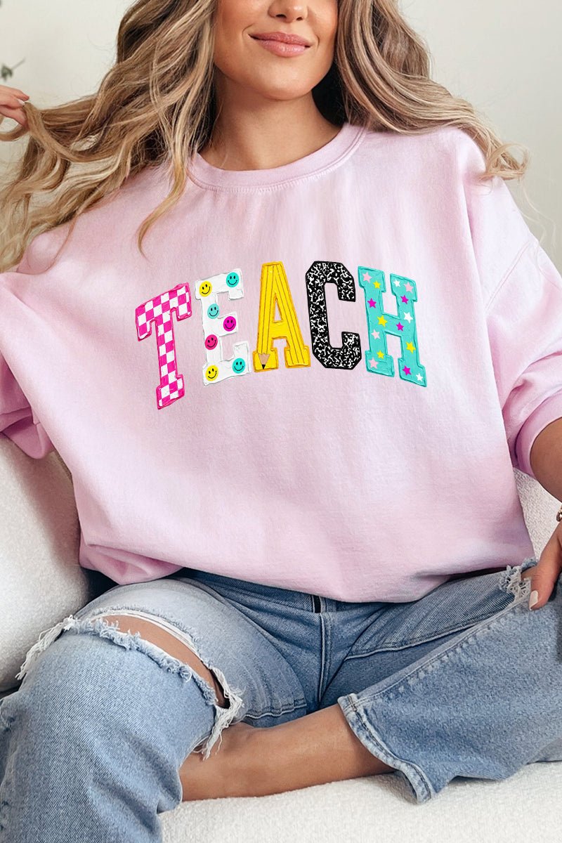 Brushstrokes & Bright Minds Heavy Blend Crew Sweatshirt - Wholesale Accessory Market