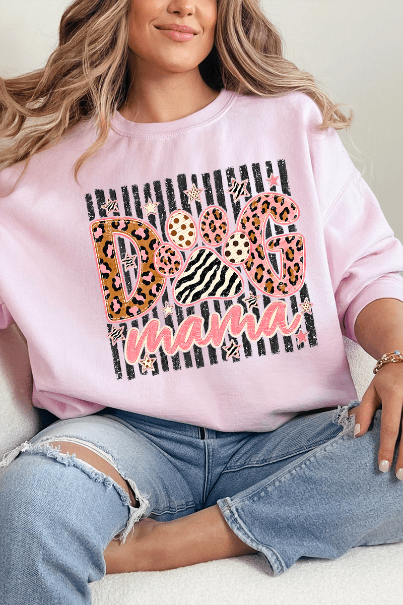 Dog Mama Wild & Sweet Heavy Blend Crew Sweatshirt - Wholesale Accessory Market