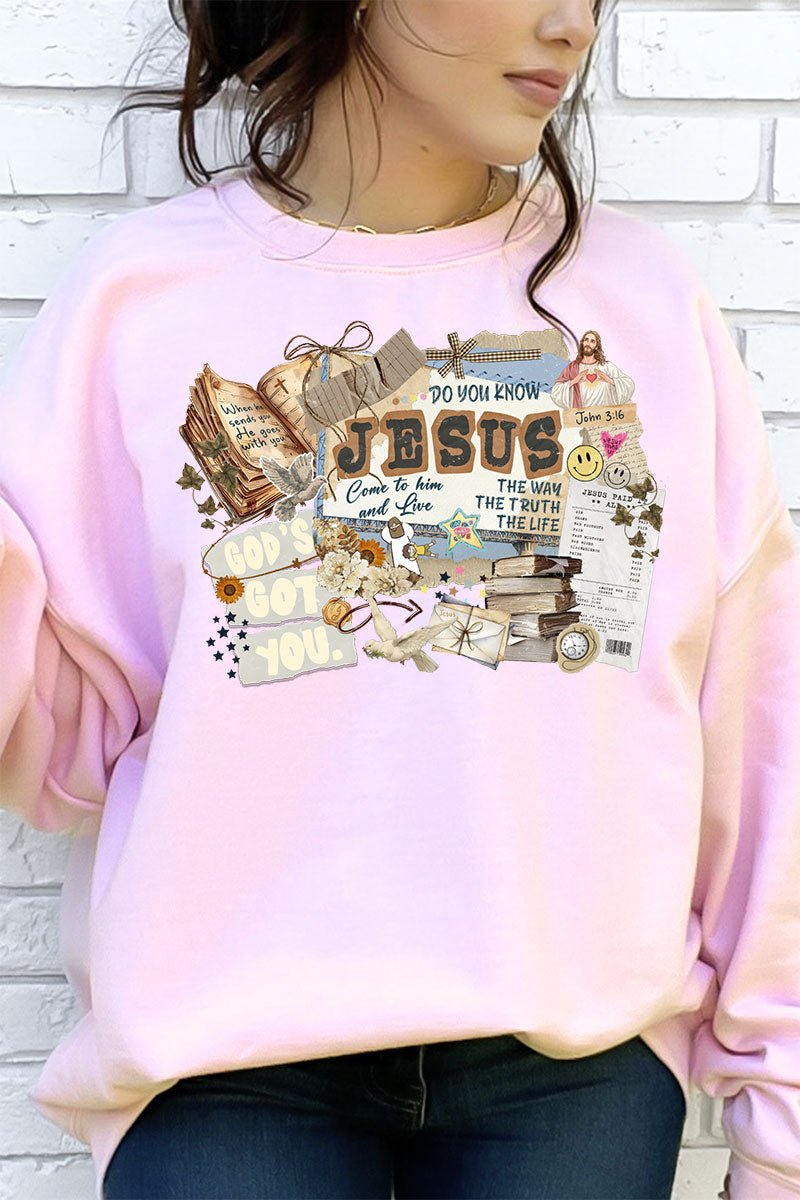 Do You Know Jesus Heavy Blend Crew Sweatshirt - Wholesale Accessory Market
