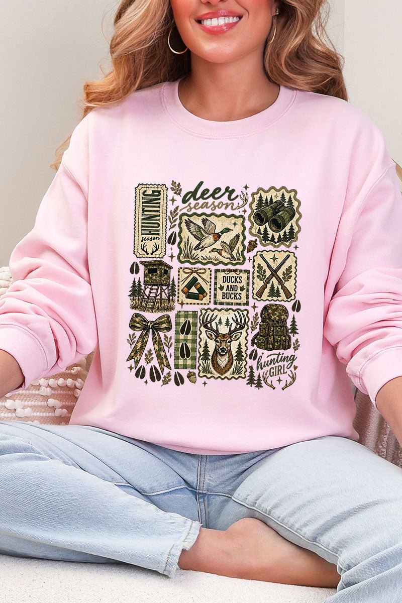 Ducks And Bucks Heavy Blend Crew Sweatshirt - Wholesale Accessory Market