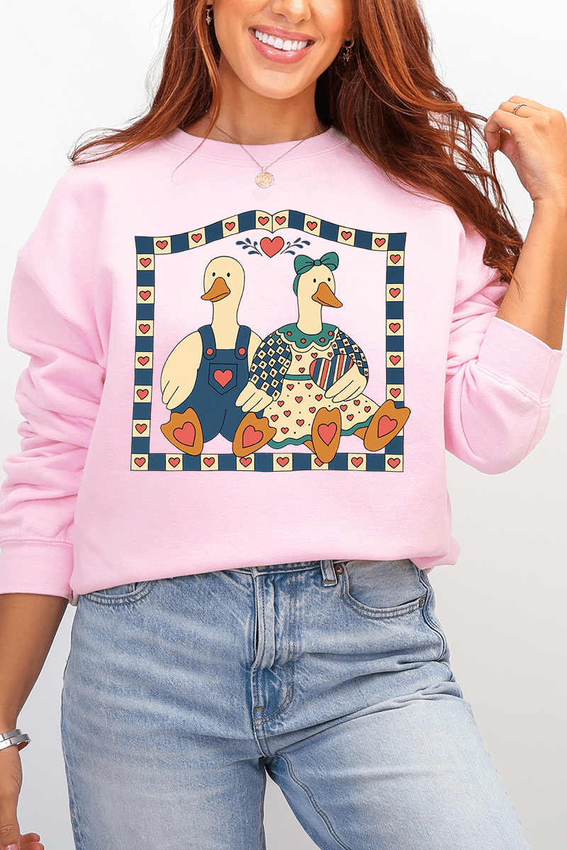 Gooseberry Love Heavy Blend Crew Sweatshirt - Wholesale Accessory Market