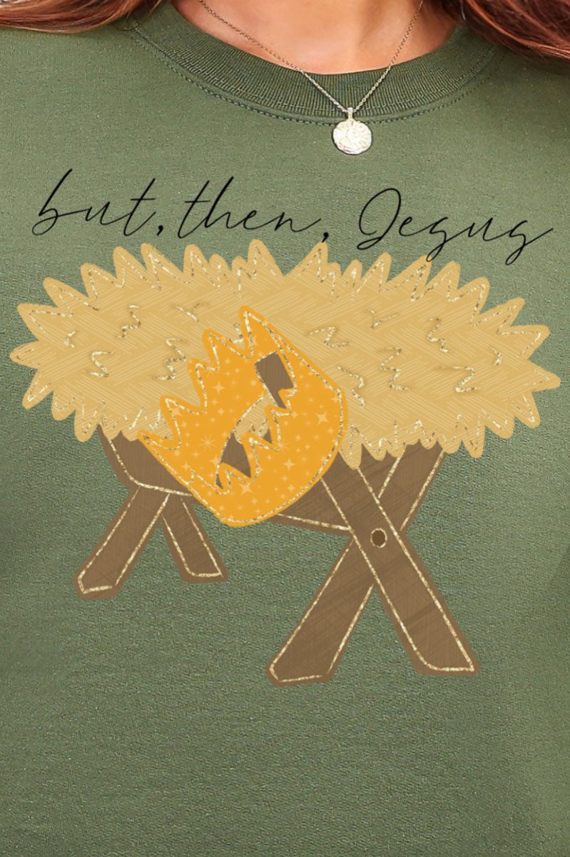 But Then Jesus Heavy Blend Crew Sweatshirt - Wholesale Accessory Market