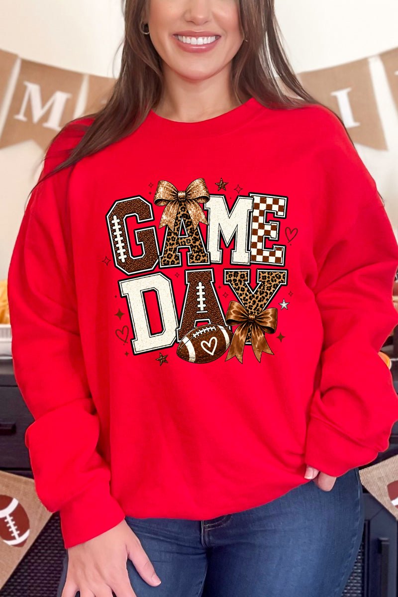 Game Day Spirit Heavy Blend Crew Sweatshirt - Wholesale Accessory Market