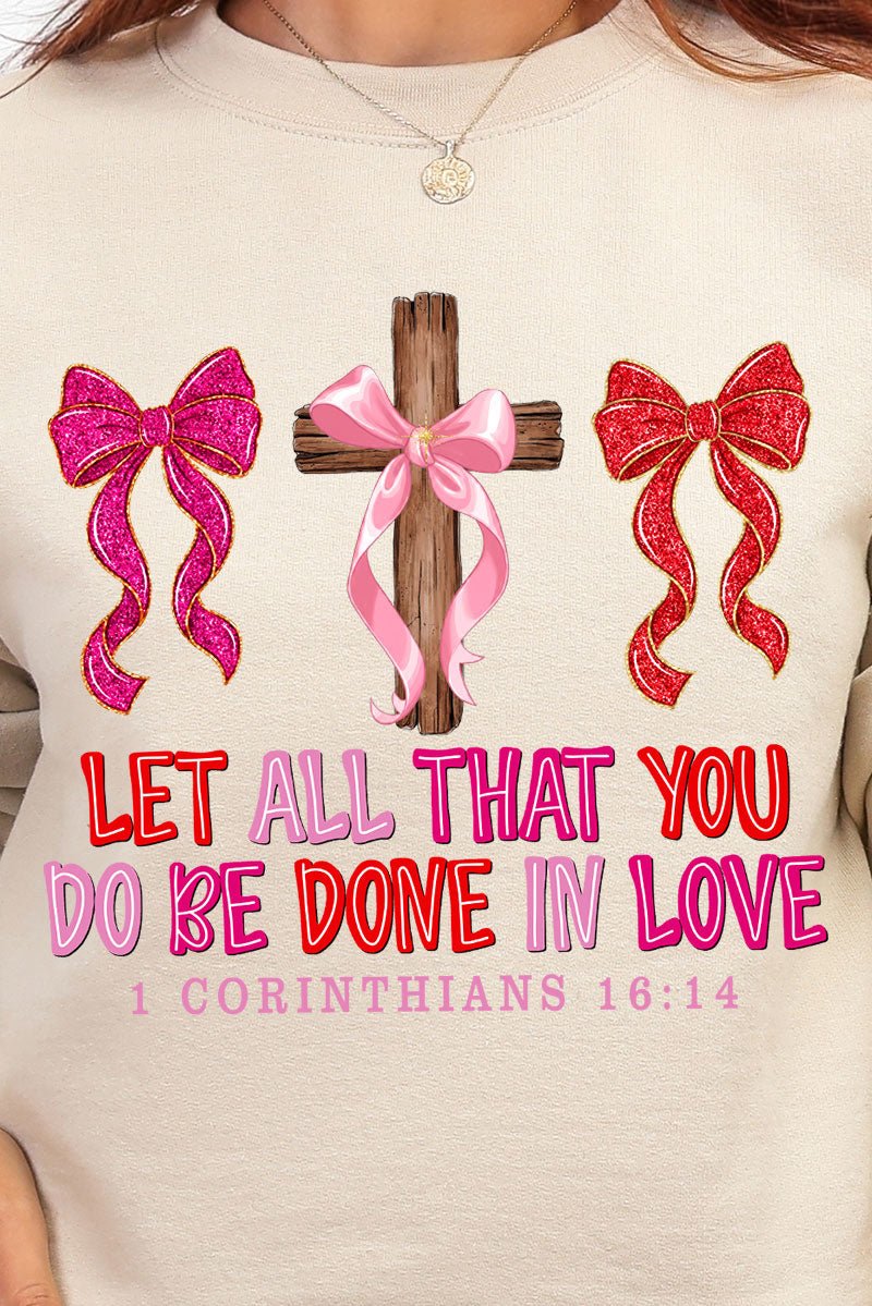 Be Done In Love Heavy Blend Crew Sweatshirt - Wholesale Accessory Market