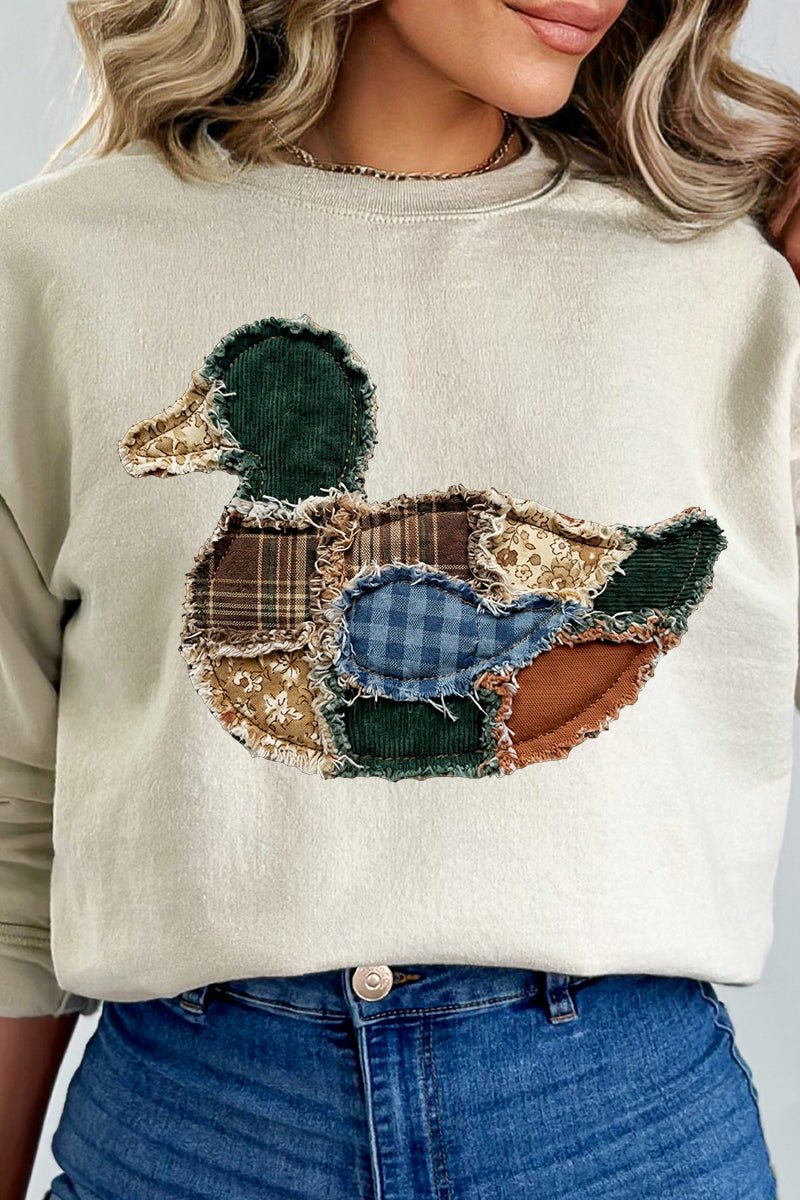 Country Stitched Duck Heavy Blend Crew Sweatshirt - Wholesale Accessory Market