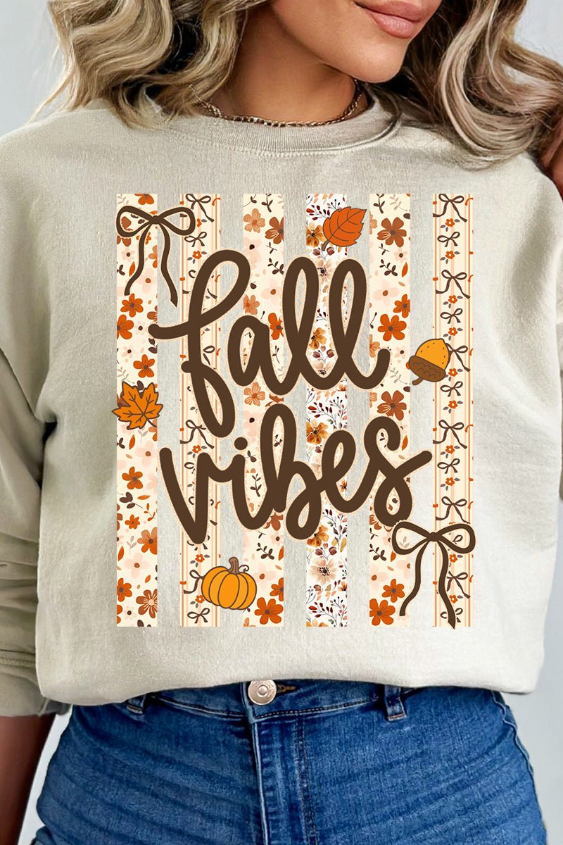 Cozy Coquette Fall Vibes Heavy Blend Crew Sweatshirt - Wholesale Accessory Market