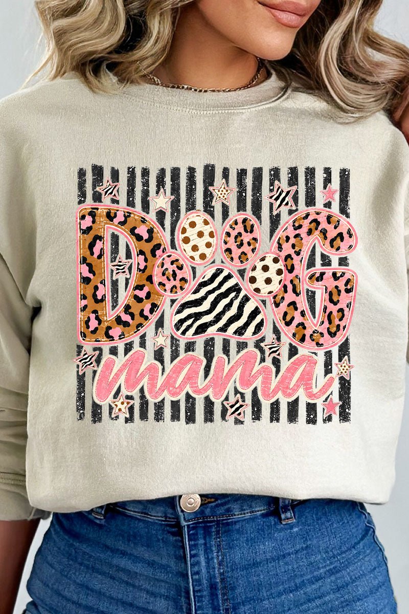 Dog Mama Wild & Sweet Heavy Blend Crew Sweatshirt - Wholesale Accessory Market
