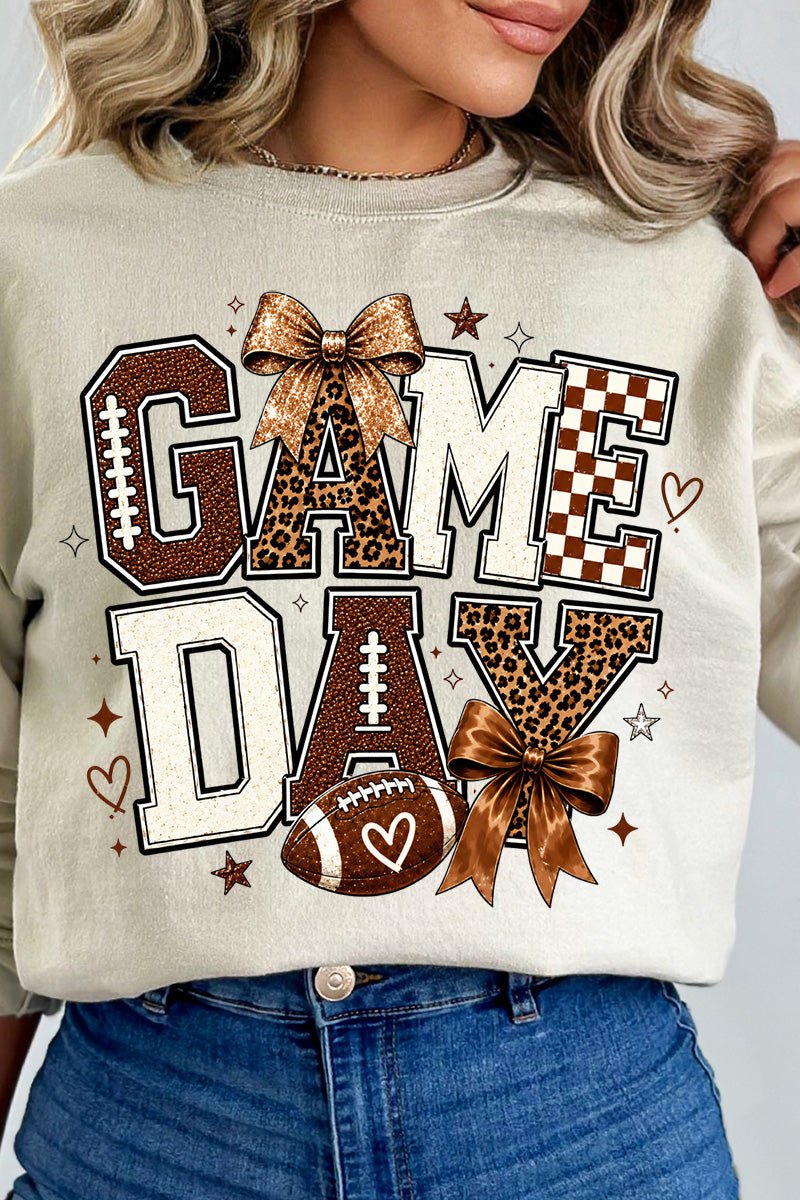 Game Day Spirit Heavy Blend Crew Sweatshirt - Wholesale Accessory Market