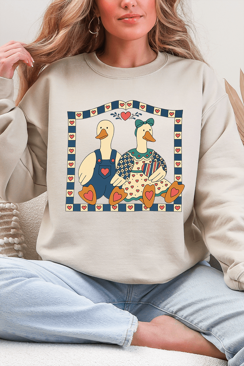 Gooseberry Love Heavy Blend Crew Sweatshirt - Wholesale Accessory Market