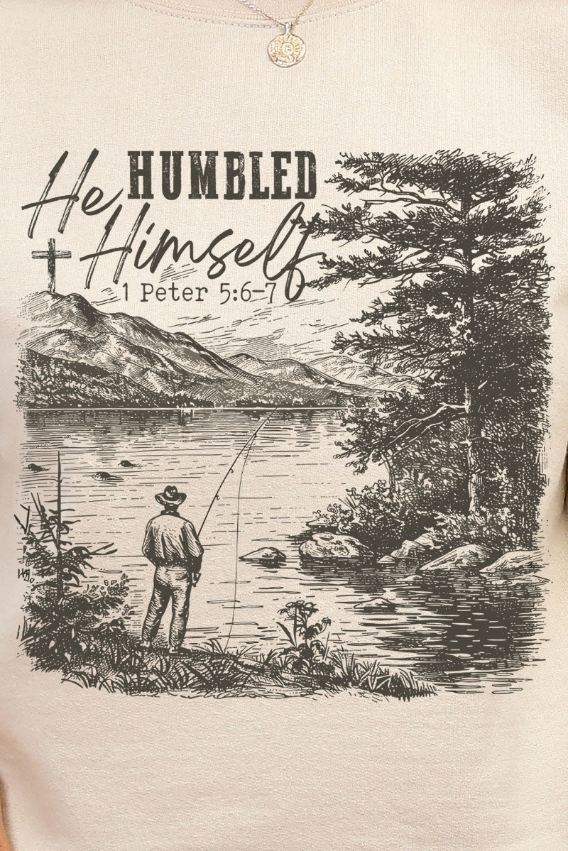 He Humbled Himself Heavy Blend Crew Sweatshirt - Wholesale Accessory Market