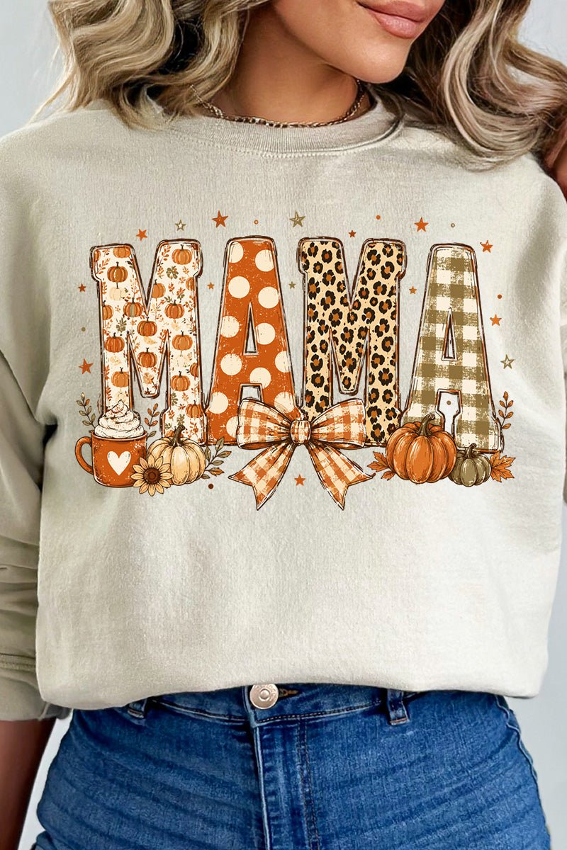 Pumpkin Spice Mama Heavy Blend Crew Sweatshirt - Wholesale Accessory Market
