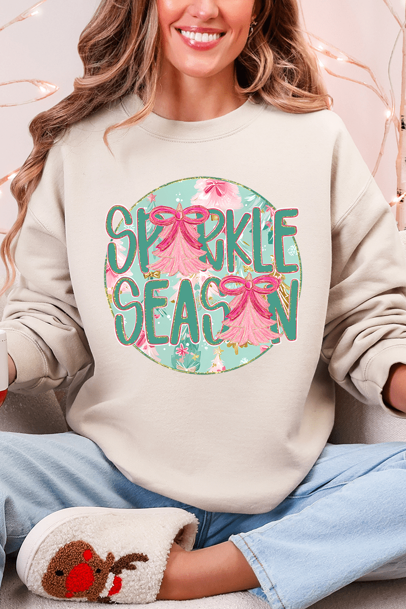 Sparkle Season Heavy Blend Crew Sweatshirt - Wholesale Accessory Market
