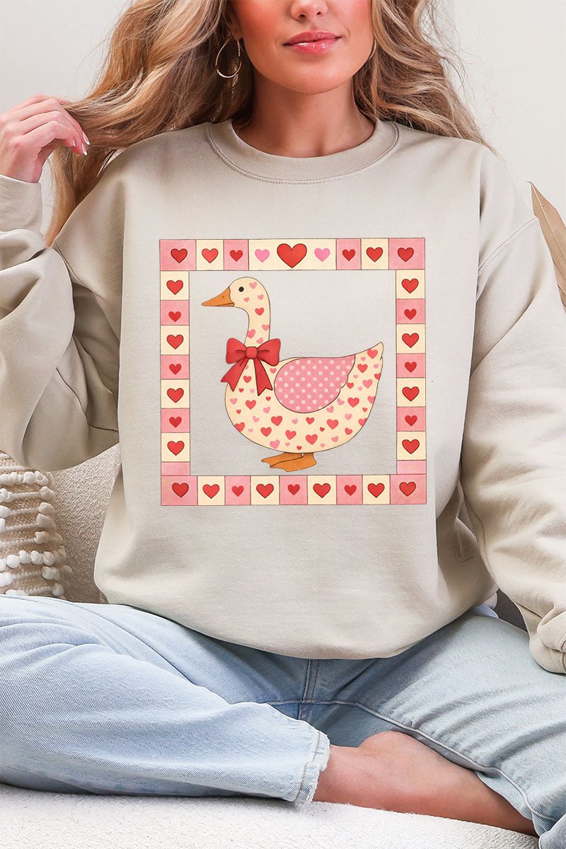 Sweetheart Goose Heavy Blend Crew Sweatshirt - Wholesale Accessory Market