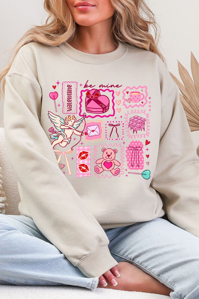 Sweetheart Stickers Heavy Blend Crew Sweatshirt - Wholesale Accessory Market