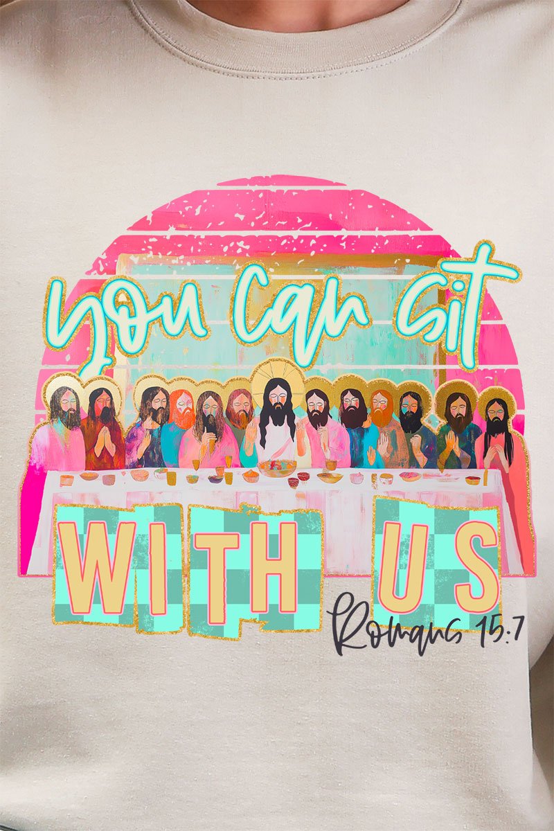 You Can Sit With Us Heavy Blend Crew Sweatshirt - Wholesale Accessory Market