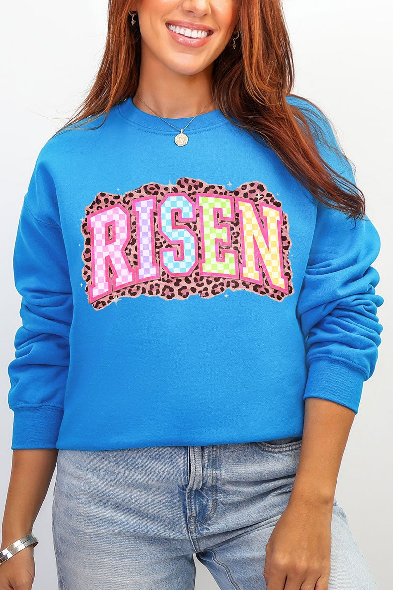 Risen In Color Heavy Blend Crew Sweatshirt - Wholesale Accessory Market