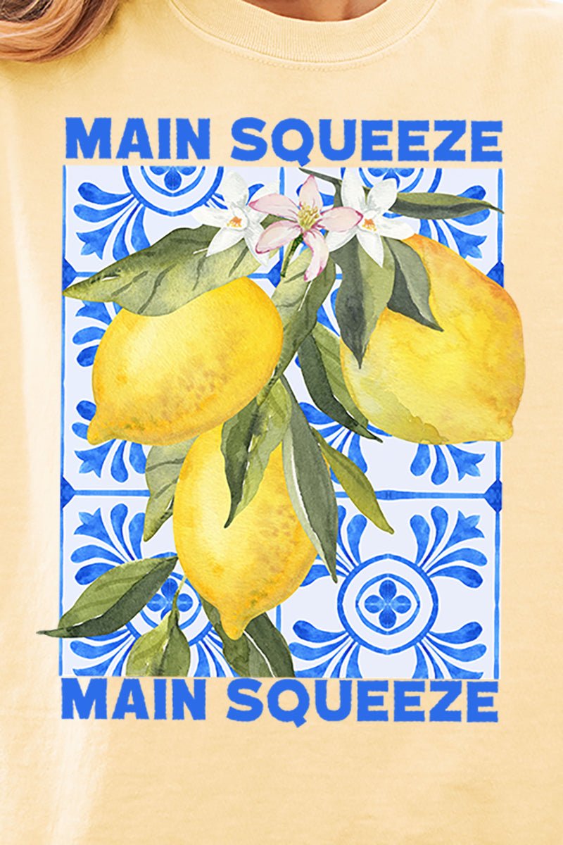 Main Squeeze Comfort Colors Women's Heavyweight Boxy Tee - Wholesale Accessory Market