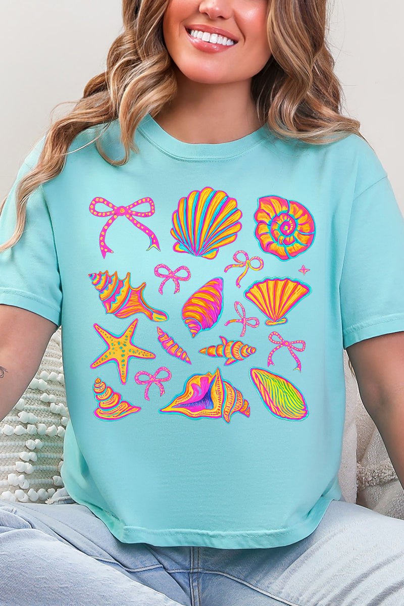 Neon By The Sea Comfort Colors Women's Heavyweight Boxy Tee - Wholesale Accessory Market
