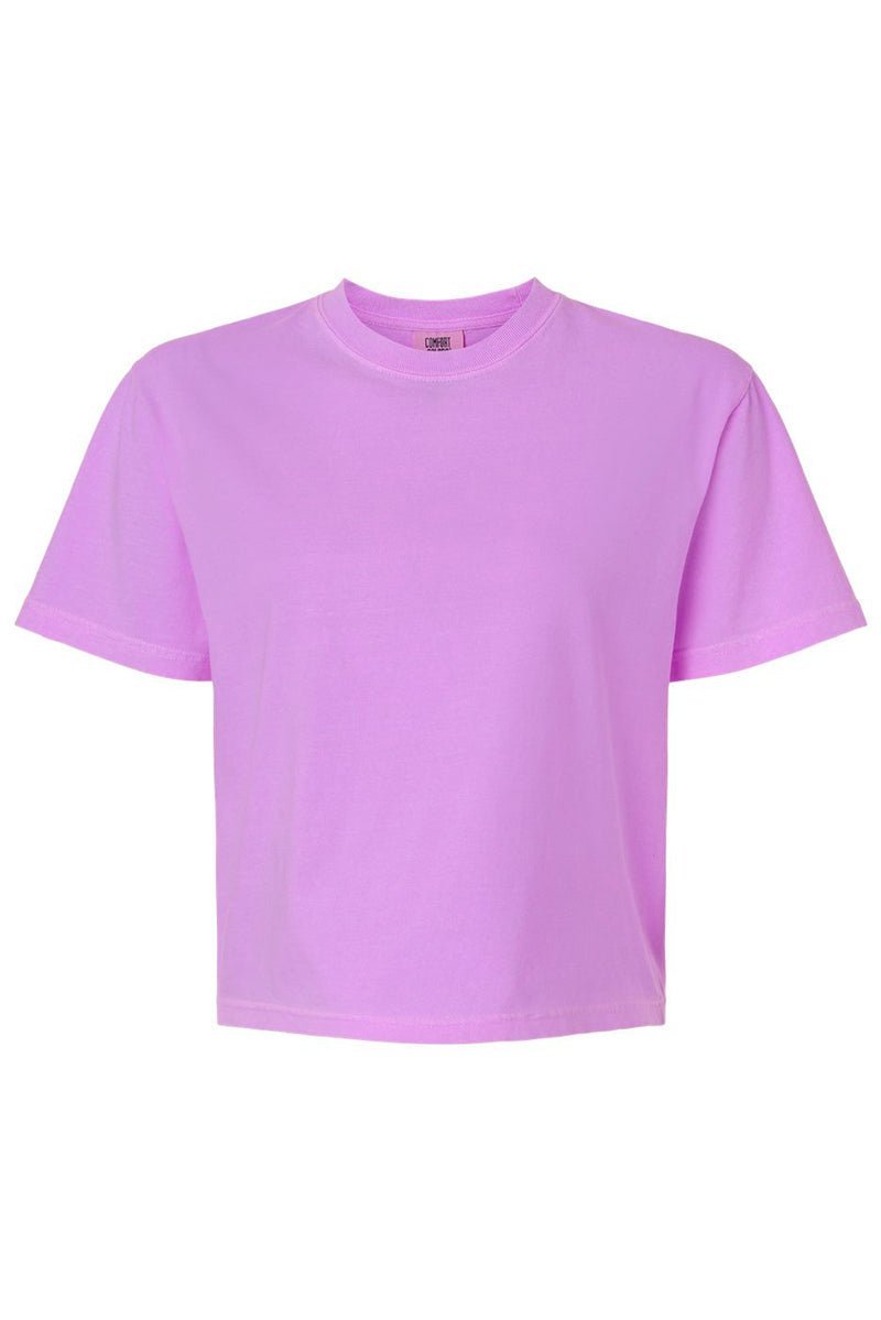 Neon By The Sea Comfort Colors Women's Heavyweight Boxy Tee - Wholesale Accessory Market