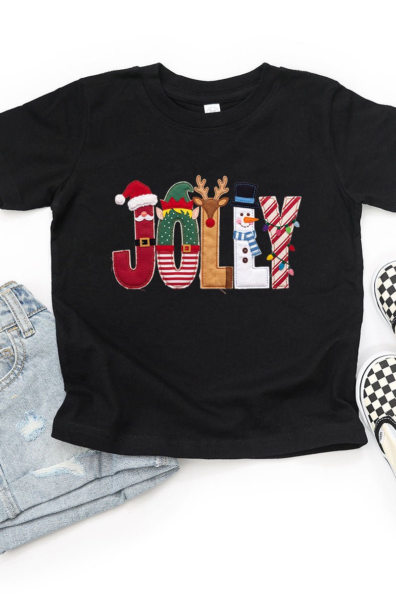 Toddler Christmas Characters Jolly Fine Jersey Tee - Wholesale Accessory Market