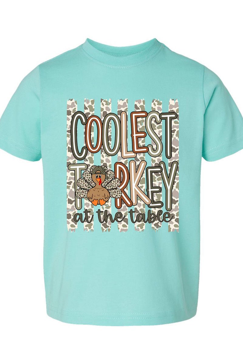 Toddler Coolest Turkey Fine Jersey Tee - Wholesale Accessory Market
