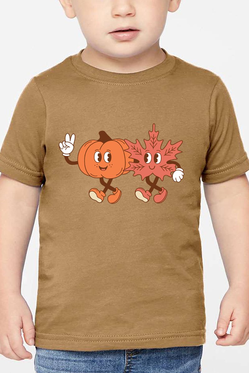 Toddler Retro Fall Friends Fine Jersey Tee - Wholesale Accessory Market