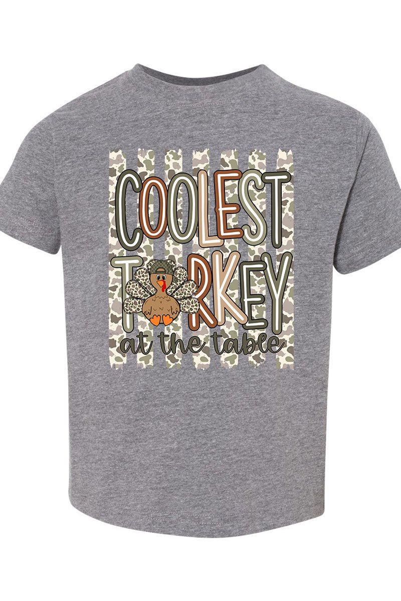 Toddler Coolest Turkey Fine Jersey Tee - Wholesale Accessory Market