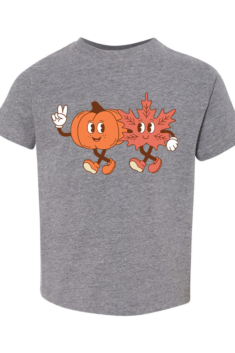 Toddler Retro Fall Friends Fine Jersey Tee - Wholesale Accessory Market