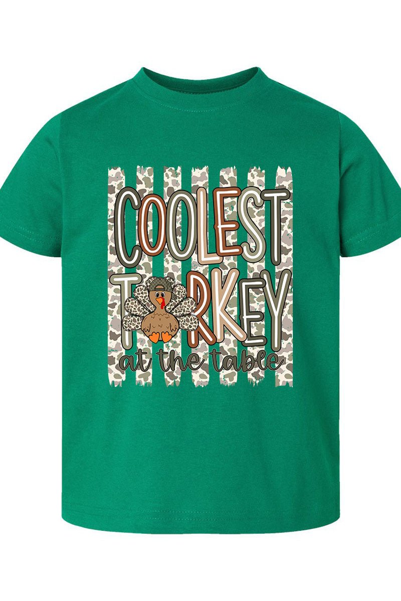 Toddler Coolest Turkey Fine Jersey Tee - Wholesale Accessory Market