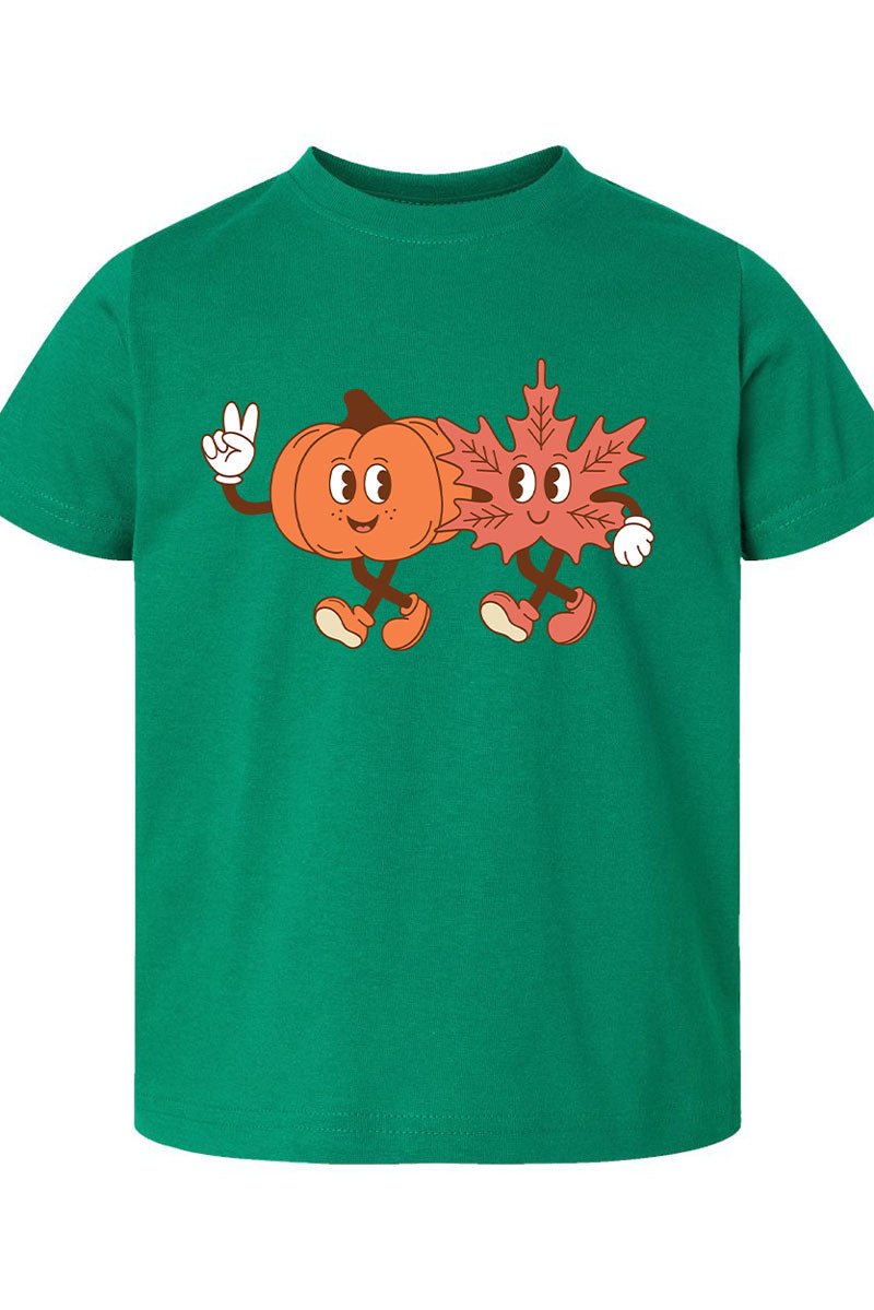 Toddler Retro Fall Friends Fine Jersey Tee - Wholesale Accessory Market