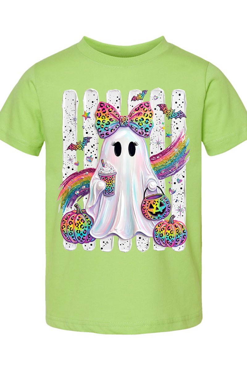Toddler Rainbow Glam Ghost Fine Jersey Tee - Wholesale Accessory Market