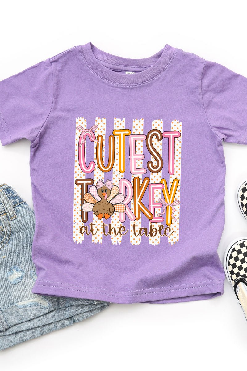 Toddler Cutest Turkey Fine Jersey Tee - Wholesale Accessory Market