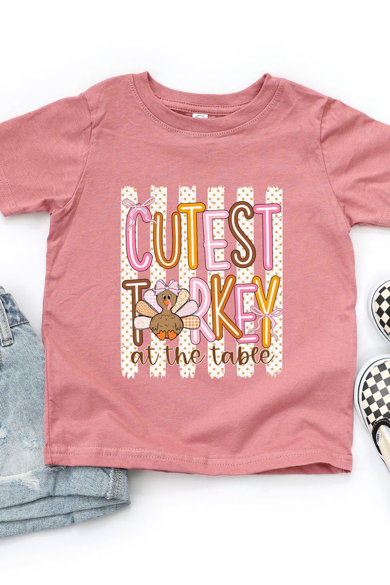 Toddler Cutest Turkey Fine Jersey Tee - Wholesale Accessory Market