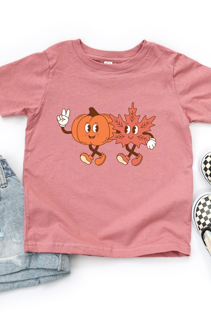 Toddler Retro Fall Friends Fine Jersey Tee - Wholesale Accessory Market
