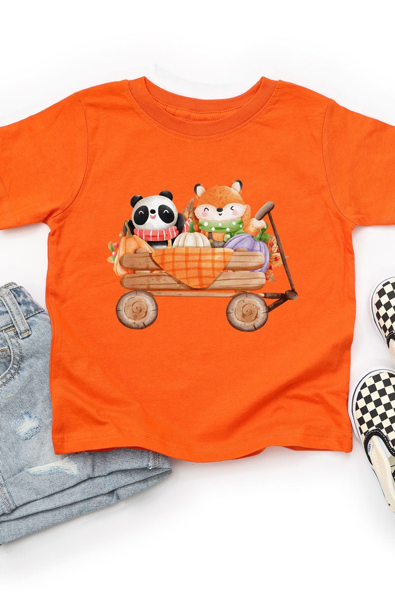 Toddler Autumn Adventure Wagon Fine Jersey Tee - Wholesale Accessory Market