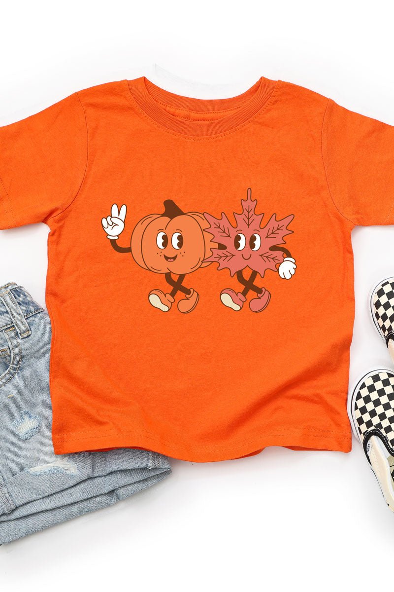 Toddler Retro Fall Friends Fine Jersey Tee - Wholesale Accessory Market