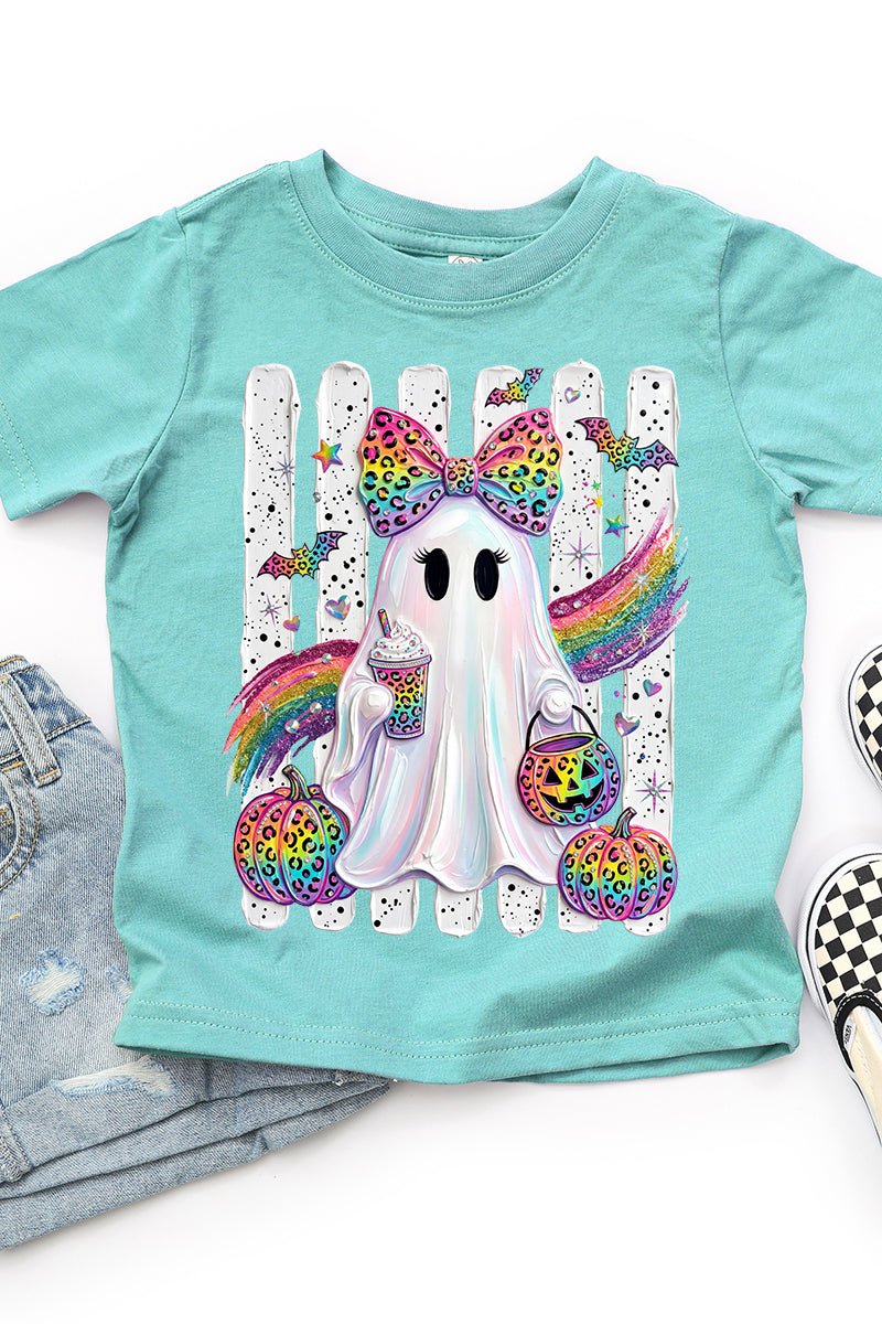 Toddler Rainbow Glam Ghost Fine Jersey Tee - Wholesale Accessory Market