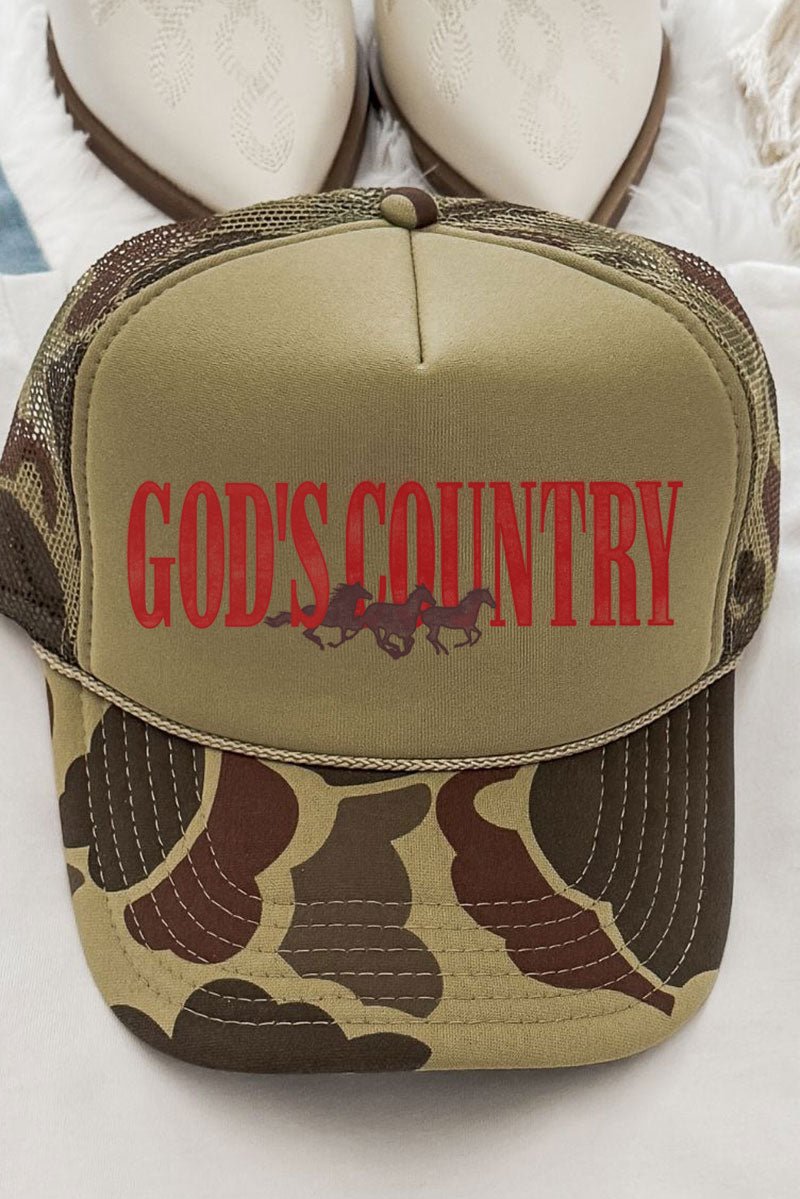 God's Country Otto Foam Front Trucker Hat - Wholesale Accessory Market