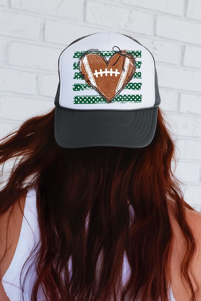 Football Sweetheart Otto Foam Front Trucker Hat - Wholesale Accessory Market