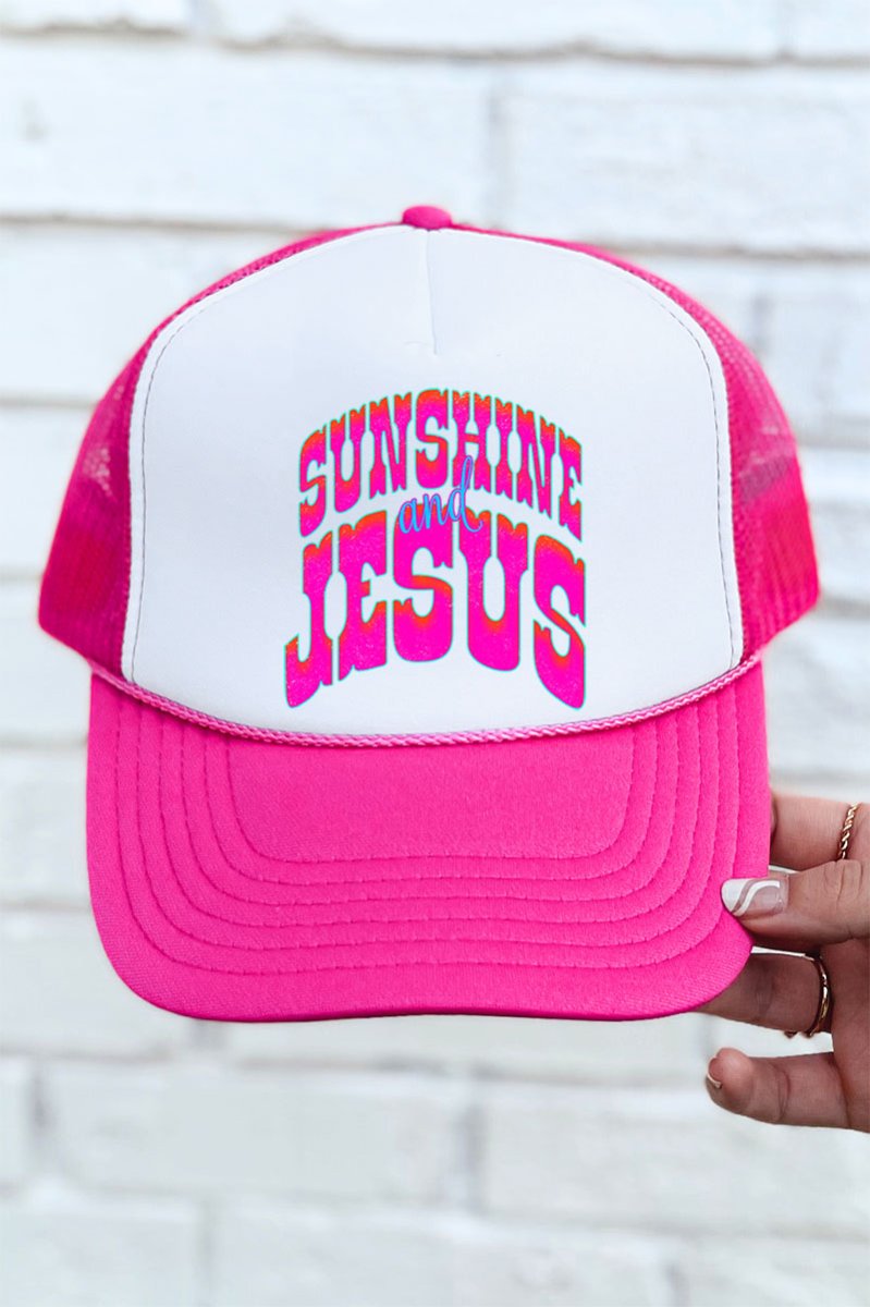 Radiant Sunshine And Jesus Otto Foam Front Trucker Hat - Wholesale Accessory Market