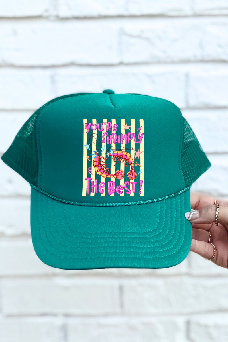 Shrimply The Best Otto Foam Front Trucker Hat - Wholesale Accessory Market